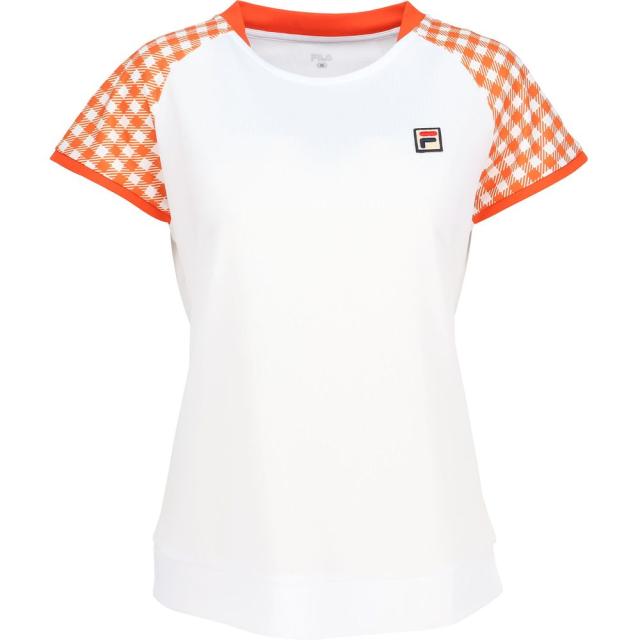【上下セット】フィラ FILA テニスウェア レディース ゲームシャツ×スコート CZ6SGW014-CZ6SGW015 2026SS_7