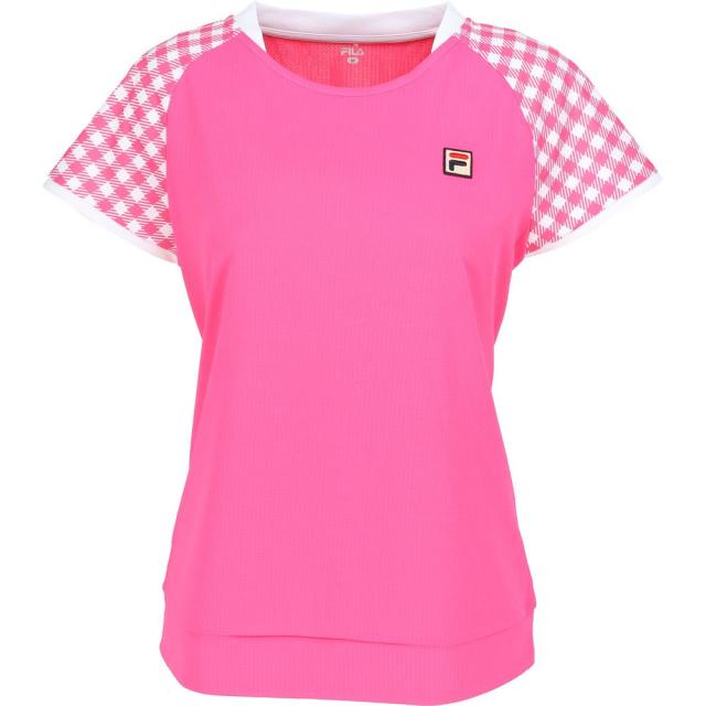 【上下セット】フィラ FILA テニスウェア レディース ゲームシャツ×スコート CZ6SGW014-CZ6SGW015 2026SS_8
