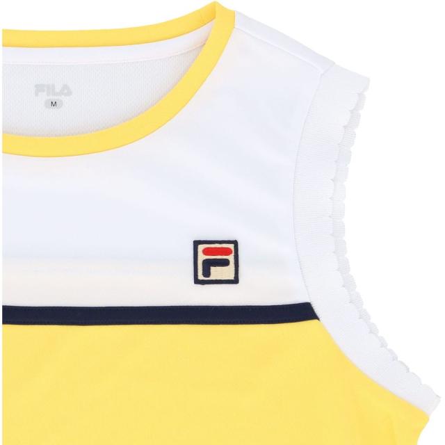 【上下セット】フィラ FILA テニスウェア レディース ノースリーブゲームシャツ×スコート CZ6SGW037-CZ6SGW038 2026SS_6