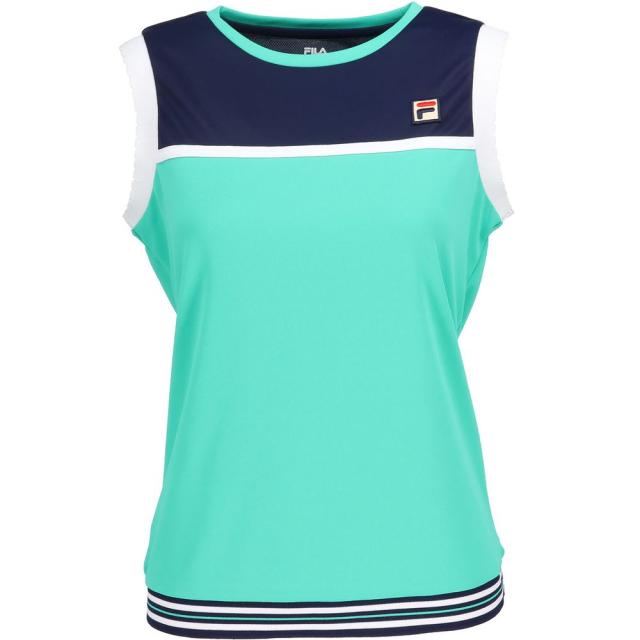 【上下セット】フィラ FILA テニスウェア レディース ノースリーブゲームシャツ×スコート CZ6SGW037-CZ6SGW038 2026SS_9