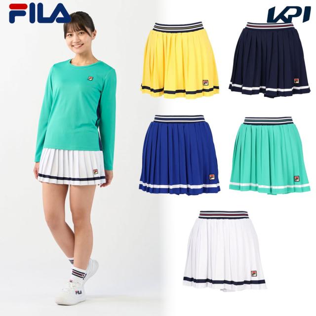 【上下セット】フィラ FILA テニスウェア レディース ノースリーブゲームシャツ×スコート CZ6SGW037-CZ6SGW038 2026SS_2