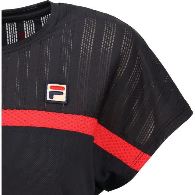 フィラ FILA テニスウェア レディース ゲームシャツ CZ6SGW059 2026SS_4