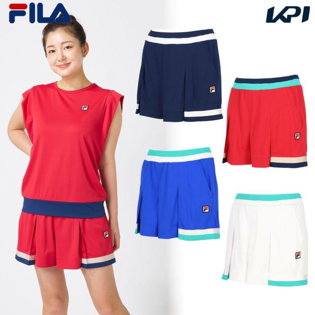 フィラ FILA テニスウェア レディース ショートパンツ CZ6FGW004 2026FW 8月上旬発売予定※予約 7,483円