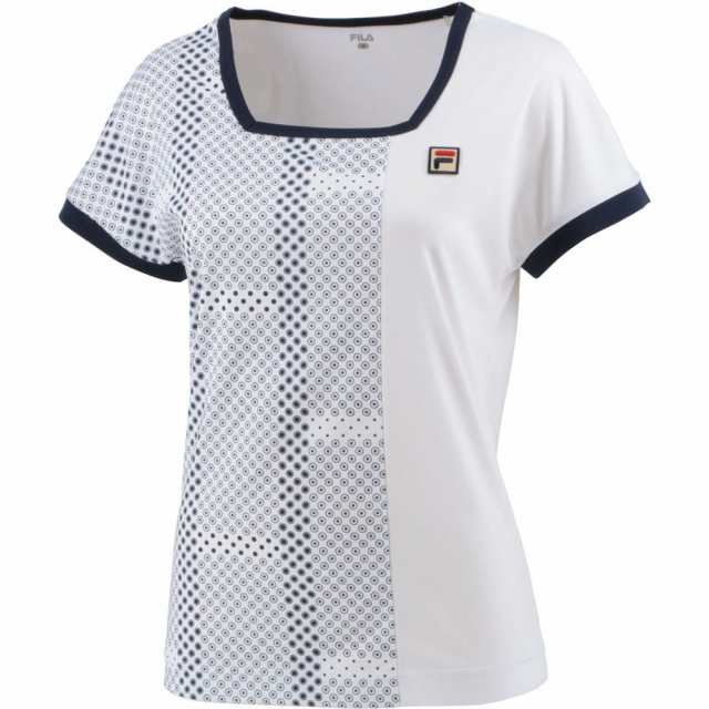 フィラ FILA テニスウェア レディース ゲームシャツ VL2628 2023SSの 