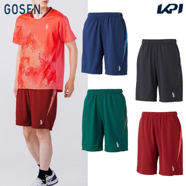 【上下セット】ゴーセン GOSEN テニスウェア ユニセックス ゲームシャツ×ハーフパンツ T2614-PP2600 2026SS_2