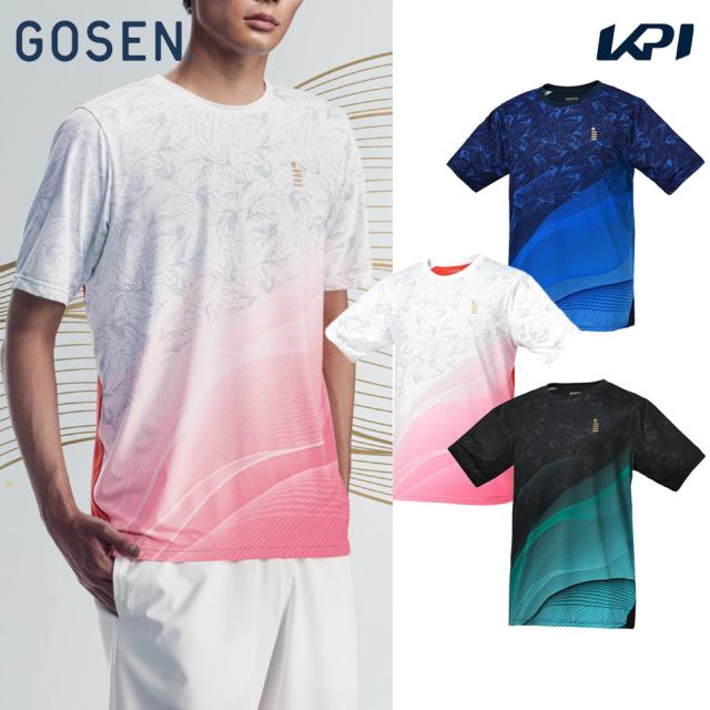 ゴーセン GOSEN テニス ウェア テニスウェア ゲームシャツ 2025SS ゴーセン GOSEN テニスウェア ユニセックス ゲームシャツ T2502 2025SS