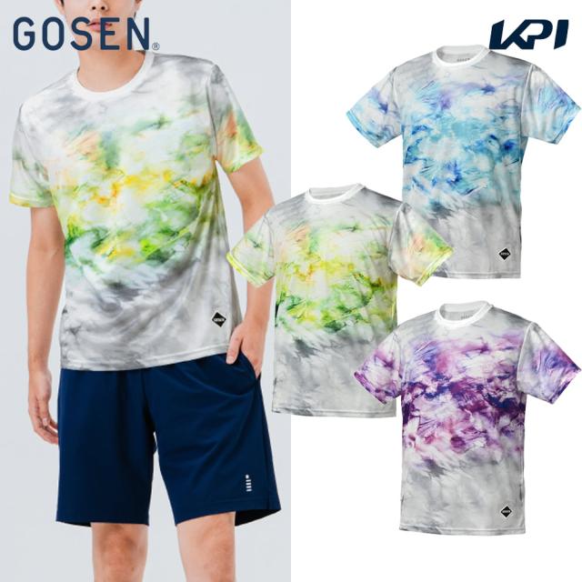 テニスウェア　ゴーセン　ファンプラクティス ゴーセン GOSEN テニスウェア ユニセックス プラクティスシャツ ライト