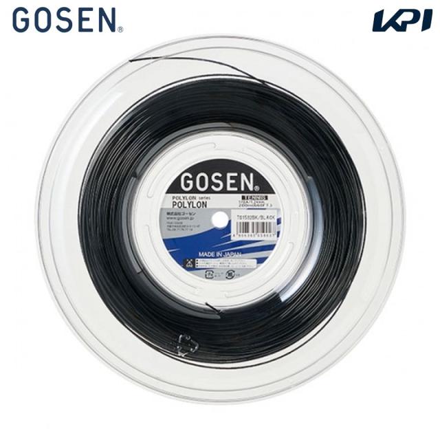 ゴーセン GOSEN テニスガット・ストリング    POLYLON 18 200mロール ポリロン 18 TS1542