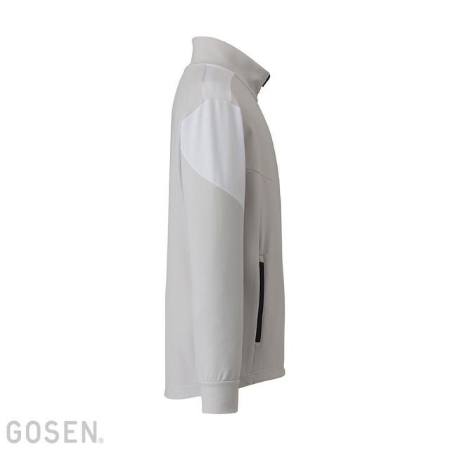 ゴーセン GOSEN テニスウェア ユニセックス   裏起毛ストレッチジャケット W2440 2024FW_4