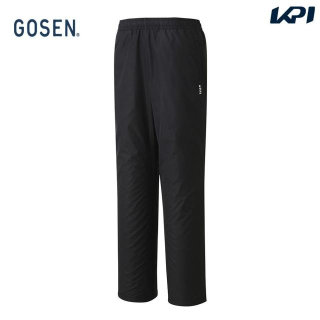 ゴーセン GOSEN テニスウェア ユニセックス 【上下セット】ウィンドウォーマージャケット Y2340＋パンツY2342(ブラック) Y2340-Y2342 2023FW_6