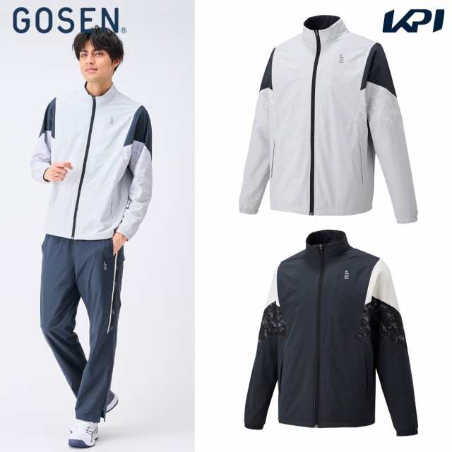 ゴーセン GOSEN テニスウェア ユニセックス   ウィンドウォーマージャケット Y2440 2024FWの通販は