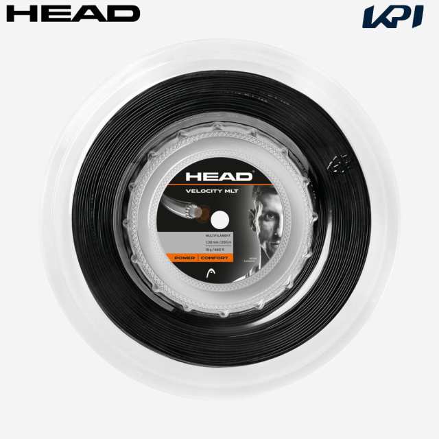 ヘッド HEAD テニスガット・ストリング Velocity MLT 200mロール 281414-BK