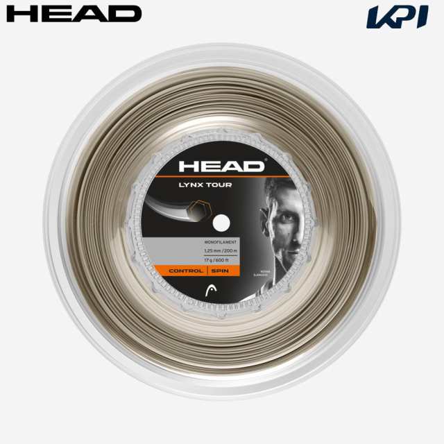 ヘッド HEAD テニスガット・ストリング Lynx Tour Reel 200mロール 281799-CP