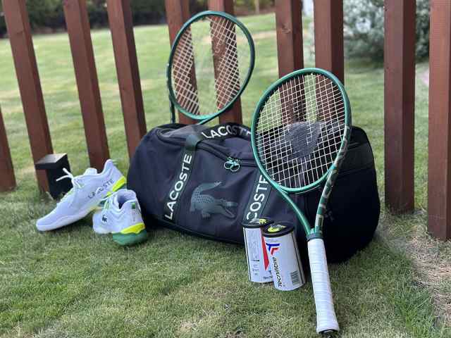 ラコステ　テニス　バッグテニス
