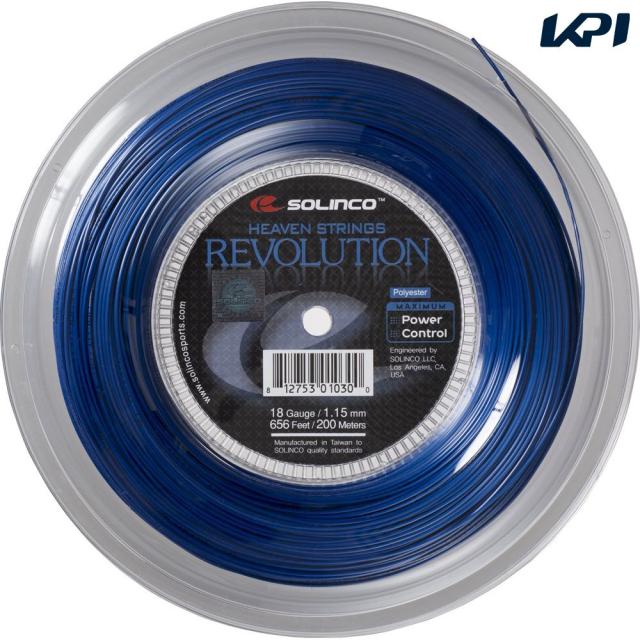 ソリンコ SOLINCO テニスガット・ストリング    レボリューション 200mロール KSC780Rの通販は