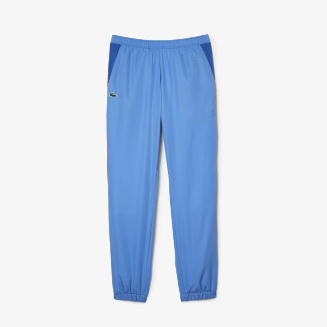 『即日出荷』ラコステ LACOSTE テニスウェア メンズ チェッカーテーピングテニストラックパンツ XH5217-10-YIQ 2023SS の通販は