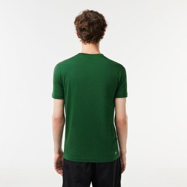 『即日出荷』ラコステ LACOSTE テニスウェア メンズ コットンブレンドウルトラドライロゴプリントTシャツ TH2042-99-291 2023FW の通販は
