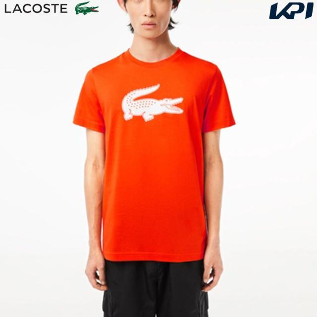 『即日出荷』ラコステ LACOSTE テニスウェア メンズ コットンブレンドウルトラドライロゴプリントTシャツ TH2042-99-NI6 2023FW の通販は