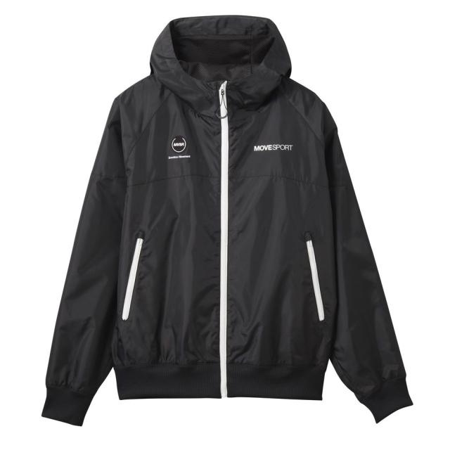 デサント DESCENTE 健康・ボディケアウェア メンズ   裏メッシュ バイカラー ウィンドブレーカー フーディー ST4FWB30M 2024FWの通販は