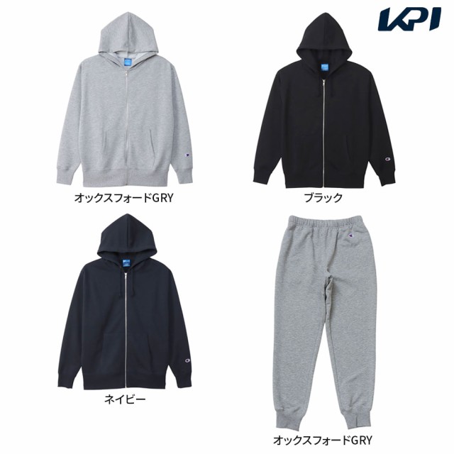 チャンピオン Champion マルチSPウェア ユニセックス 【上下セット】ZIP SWEATSHIRT C3XS160＋パンツC3XS253 C3XS160-C3XS253-070 2023