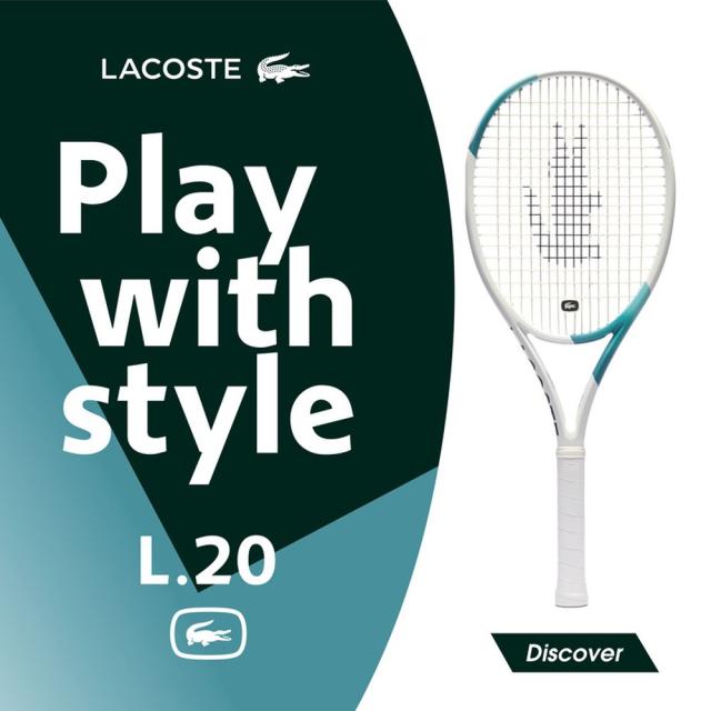 『即日出荷』「ガット張り上げ済み」ラコステ LACOSTE 硬式テニスラケット L20L TLRL20L L.20【タイムセール】_5