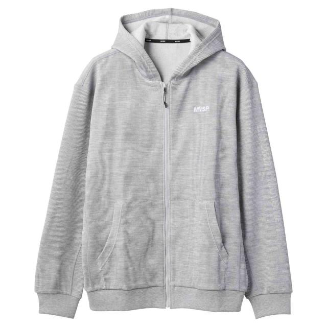 デサント DESCENTE フィットネスウェア メンズ S.F.TECH ソフトワッフル フルジップフーディー DMMVJC22 2023SS