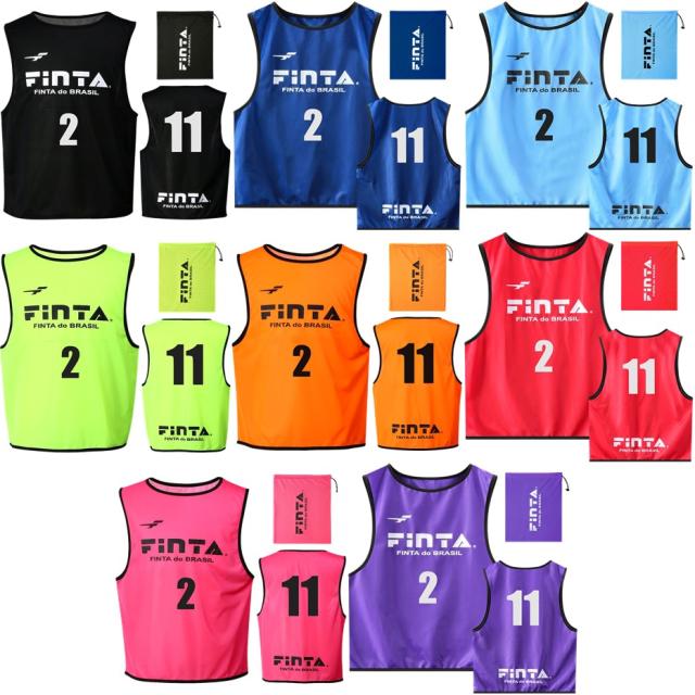 フィンタ FINTA サッカーウェア ジュニア ジュニアビブス(10枚) FT6555 2019の通販は