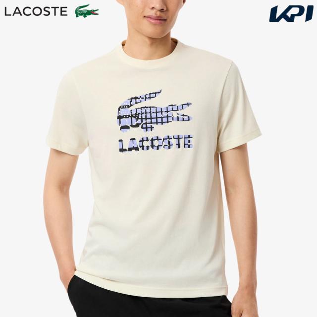 ラコステ LACOSTE テニスウェア メンズ   『ダニール・メドベージェフ』ラケットレイヤードグラフィックプリントTシャツ TH4769-99-XFJ 2025FW『即日出荷』