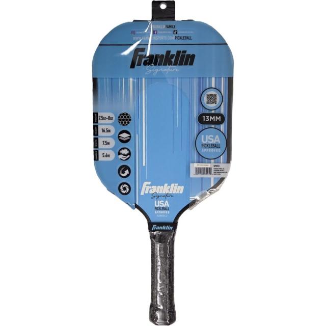 ピックルボールパドル Franklin フランクリン SIGNATURE PICKLEBALL PADDLE 13MM BLUE 52983C2