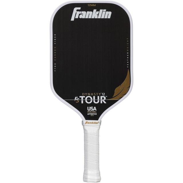 ピックルボールパドル Franklin フランクリン FS Tour Dynasty FEATHERWEIGHT 12mm White 59244