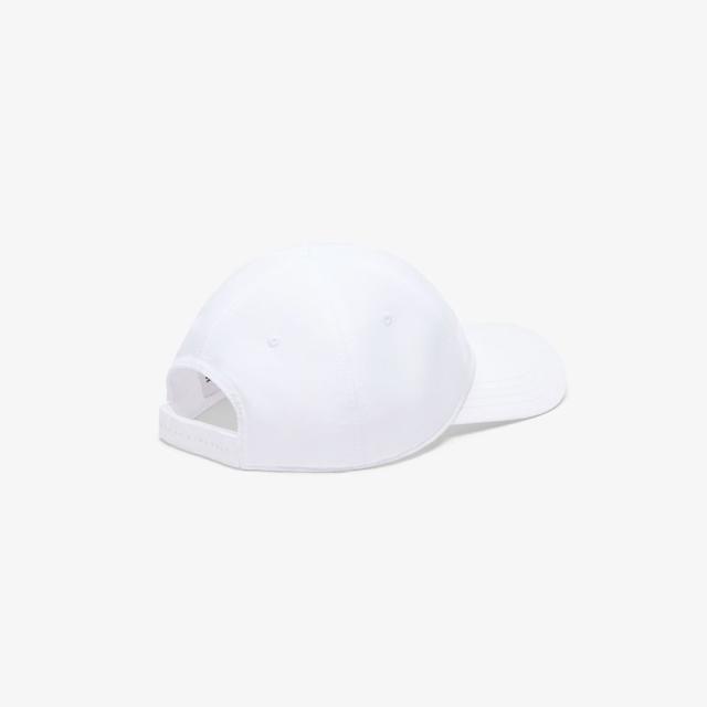 ラコステ LACOSTE テニスキャップ・バイザー メンズ 「ノバク・ジョコビッチ」フロントワニロゴキャップ ホワイト RK2450-99-001「タオルキャンペーン対象」『即日出荷』_1