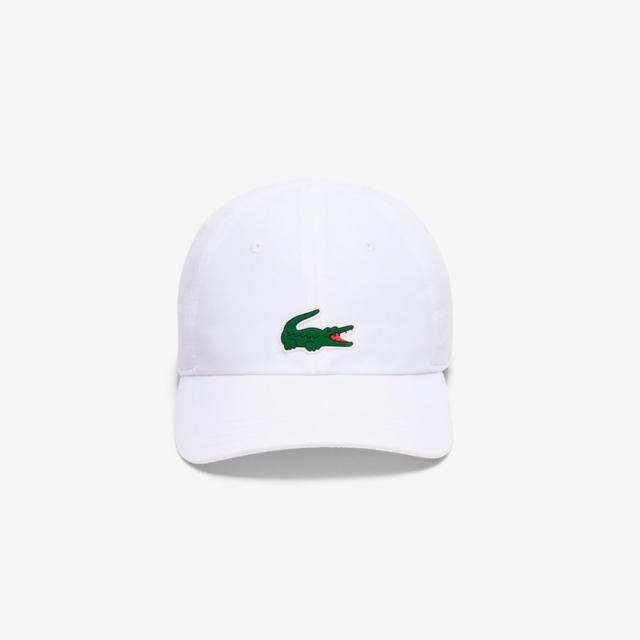 ラコステ LACOSTE テニスキャップ・バイザー メンズ 「ノバク・ジョコビッチ」フロントワニロゴキャップ ホワイト RK2450-99-001「タオルキャンペーン対象」『即日出荷』_2