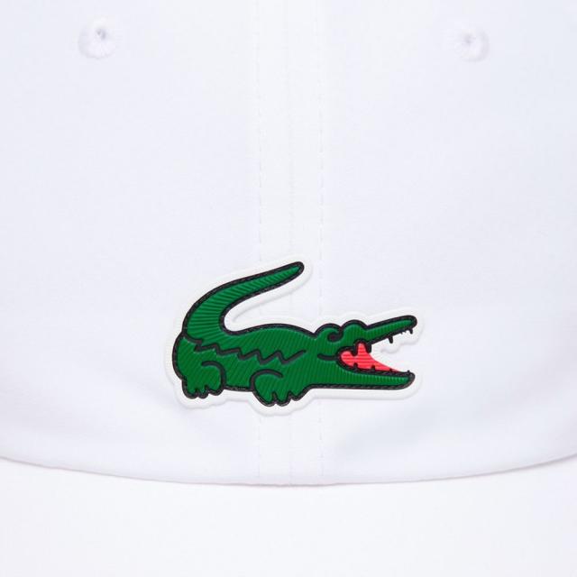ラコステ LACOSTE テニスキャップ・バイザー メンズ 「ノバク・ジョコビッチ」フロントワニロゴキャップ ホワイト RK2450-99-001「タオルキャンペーン対象」『即日出荷』_3