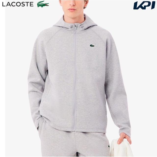 ラコステ LACOSTE テニスウェア メンズ ダブルフェイススウェットジップフーディー SH0152-99-CCA 2026SS「タオルキャンペーン対象」『即日出荷』