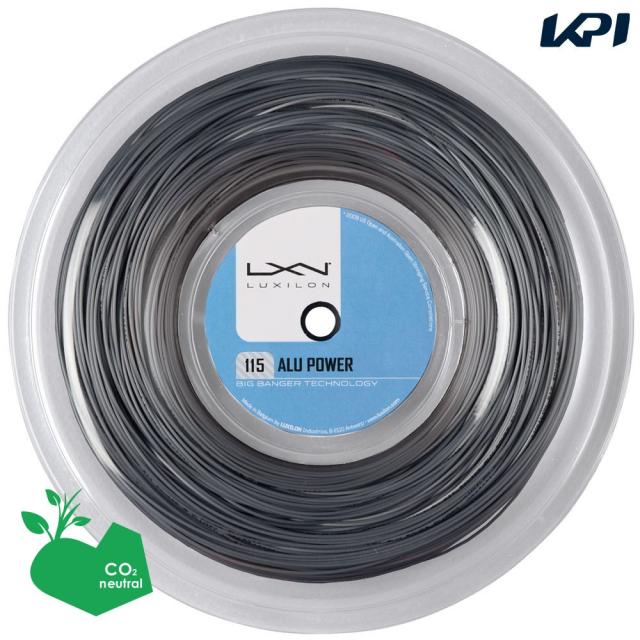 【SDGsプロジェクト】ルキシロン LUXILON テニスガット・ストリング  ALU POWER 115 REEL アルパワー115 200mロール WR8302101115