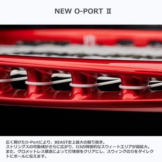『即日出荷』プリンス Prince テニスラケット BEAST MAX 100 (275g) ビースト マックス 100 フレームのみ 7TJ160_6