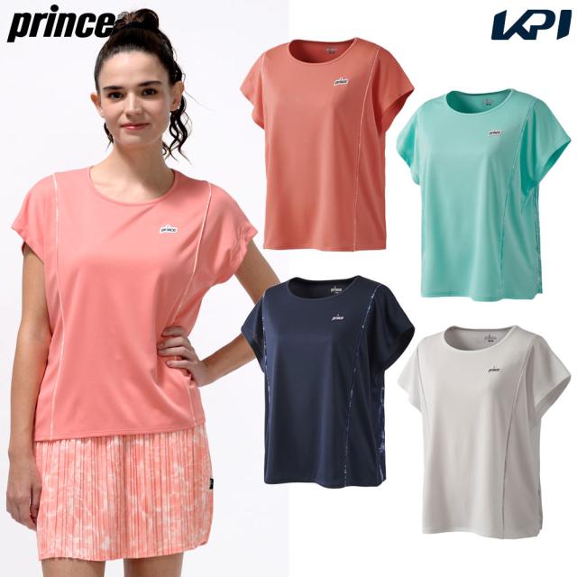 プリンス Prince テニスウェア レディース   ゲームシャツ WS5054 2025SSの通販は 6,508円