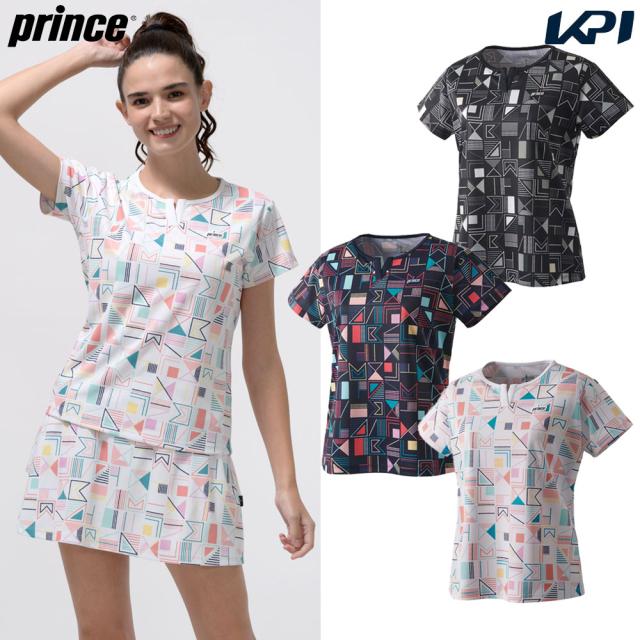プリンス Prince テニスウェア レディース   ゲームシャツ WS5056 2025SSの通販は