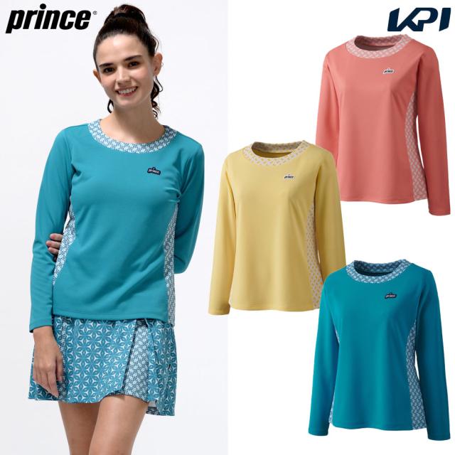 プリンス Prince テニスウェア レディース ロングスリーブシャツ WS5060 2025SSの通販は