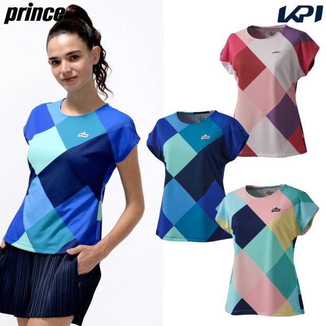プリンス Prince テニスウェア レディース   ゲームシャツ WS5061 2025SSの通販は