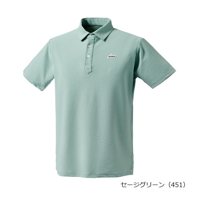 プリンス Prince テニスウェア ユニセックス ポロシャツ MS6101 2026SS_5