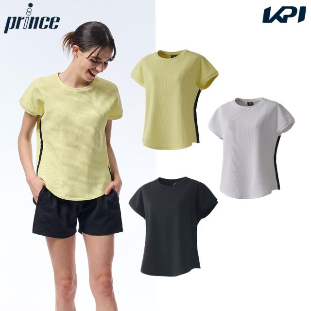 プリンスのテニスウェア上下　新品 プリンス Prince テニスウェア レディース 【上下セット】ゲームシャツ