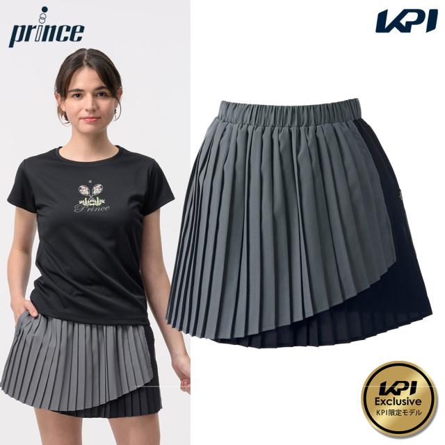 プリンス Prince テニスウェア レディース ラッププリーツスカート KPI限定モデル WF6341K 2026FW