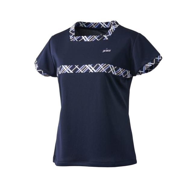 prince プリンス 上下セットL青 テニスウェア スポーツTシャツ