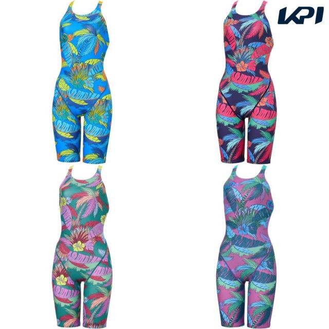 スピード Speedo 水泳水着 レディース   Vintage Aloha TurnS M/O Kneeskin STW12554