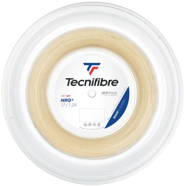 テクニファイバー Tecnifibre テニスガット・ストリング  NRG2（エヌアールジースクエア） 1.24mm  200mロール TFR211  TFSR204 の通販は 18,480円