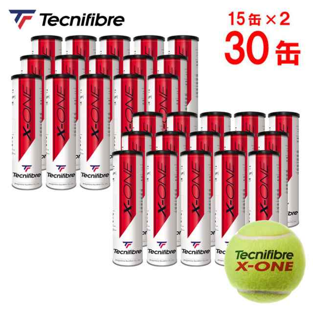 365日出荷」テクニファイバー Tecnifibre テニスボール X-ONE エックス