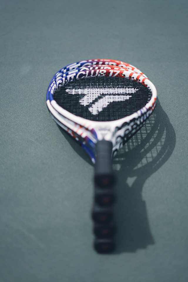 ガット張り上げ済み」テクニファイバー Tecnifibre テニスジュニア