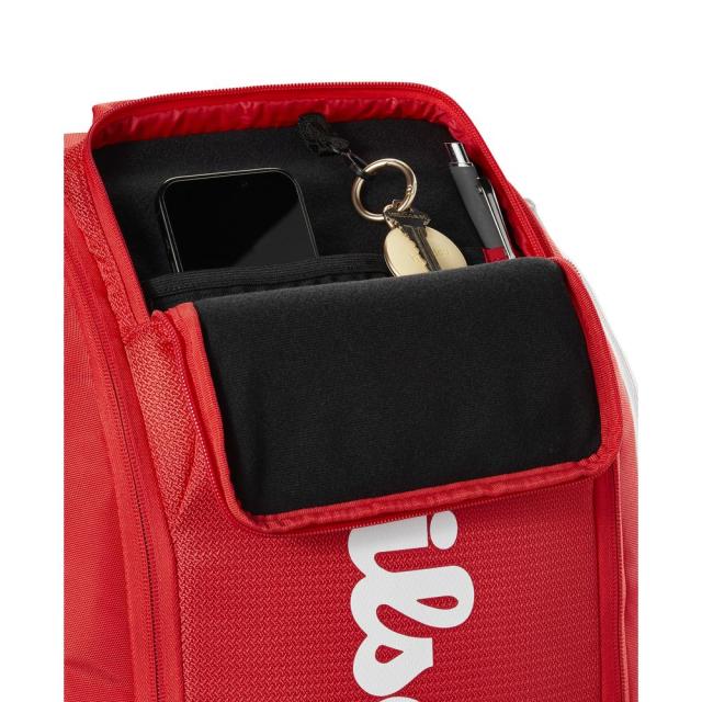 ウイルソン Wilson テニスバッグ・ケース SUPER TOUR RED BACKPACK スーパーツアー バックパック WR8036901001_6