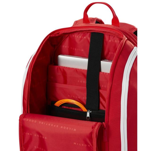 ウイルソン Wilson テニスバッグ・ケース SUPER TOUR RED BACKPACK スーパーツアー バックパック WR8036901001_7
